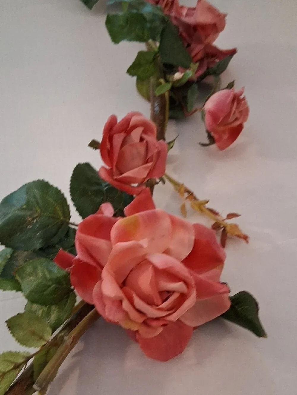 Handmade pink artificial